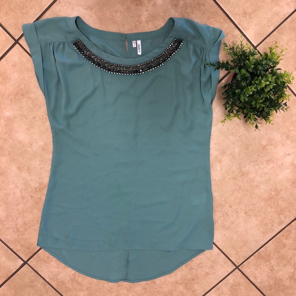 Jeweled blouse